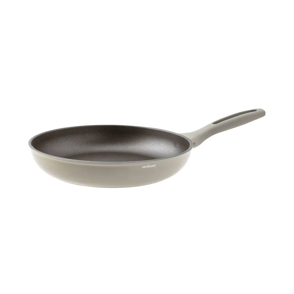 【IUSE】義大利 Sambonet Silver Force 平底鍋/28cm(義大利製/不沾鍋/鍋具/平底鍋)