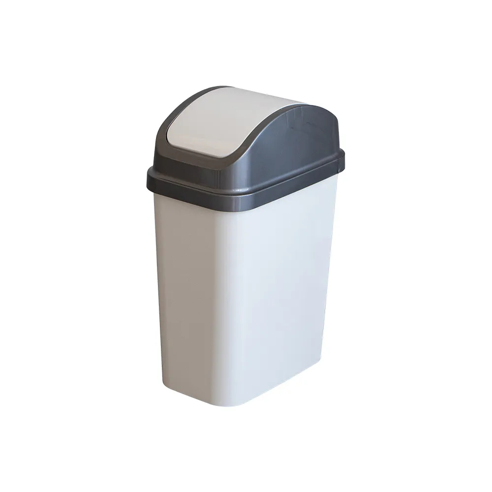 【KEYWAY 聯府】搖蓋垃圾桶25L（1入〉附蓋垃圾桶C325