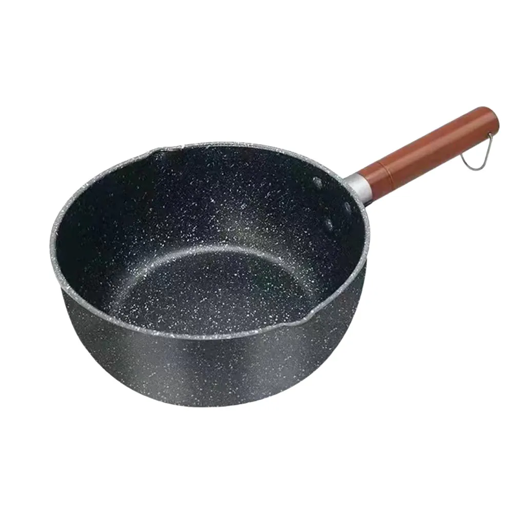 【KOGURE 小慕】雪平鍋 湯鍋 日式麥飯石不沾鍋 附鍋蓋 牛奶鍋 快速導熱好清洗