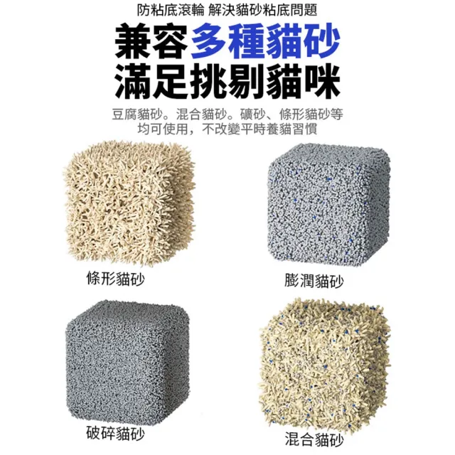 【MAGICSCOOP 魔鏟】全自動開放式貓砂機 貓砂盆 M1 Pro-喵小家套餐(全貓砂通用/智能防夾/遠程操控)