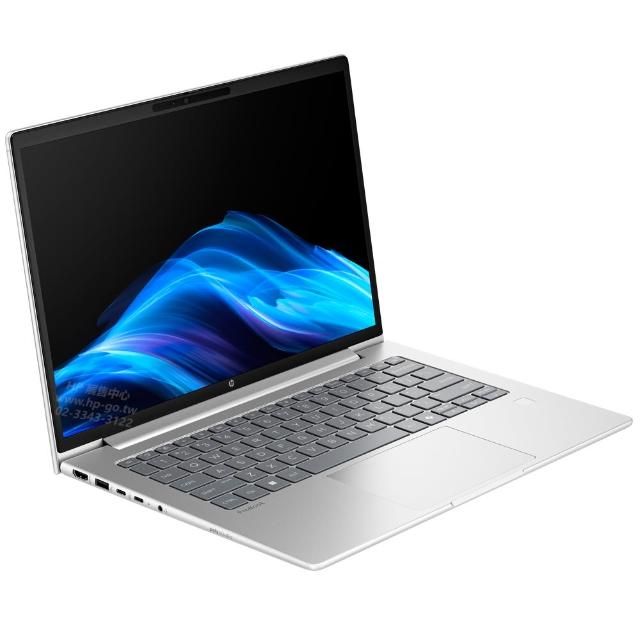 【HP 惠普】14吋Ultra 7 255U商用筆電(ProBook 4 G1i 14/BX1T5PT/16G/1T SSD/Win11Pro/人臉辨識/3年保固)