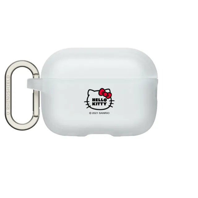 【RHINOSHIELD 犀牛盾】適用AirPods Pro 3/2/Pro/第4/3/2/1代耳機保護殼/Hello Kitty Logo(Hello Kitty)