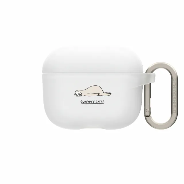 【RHINOSHIELD 犀牛盾】適用AirPods Pro 3/2/Pro/第4/3/2/1代防摔耳機保護殼/樹懶(ilovedoodle)