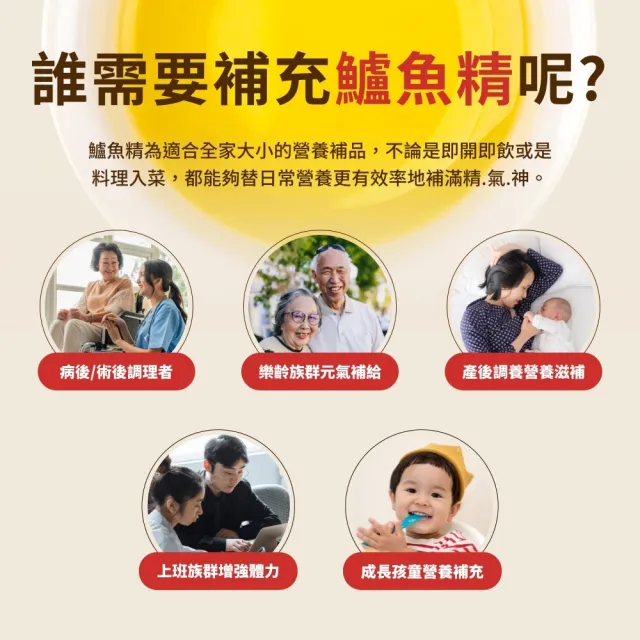 【Home Dr.】一開即飲小分子胜月太鱸魚精x4盒(60mlx6瓶/盒 共24瓶 護關鍵專利 滋補強身 年節送禮 常溫保存)