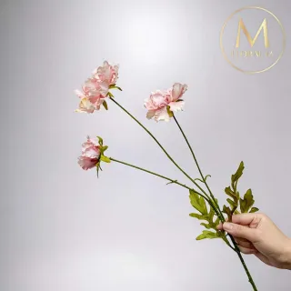 【Floral M】夏日森系小雛菊優雅粉仿真花花材1入組(人造花/仿真花/假花/花藝DIY/裝飾花材)
