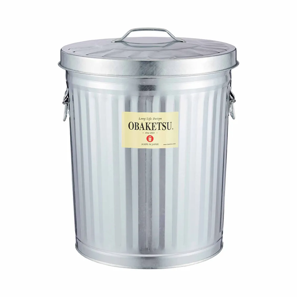 不鏽鋼多功能收納桶 33L(送垃圾袋環)