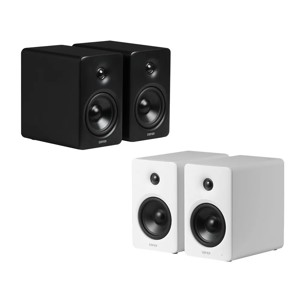 【EDIFIER】M90 2.0藍牙喇叭(Hi-Res認證/LDAC 高清解碼/藍牙6.0/HDMI eARC/居家美型藍牙音箱)