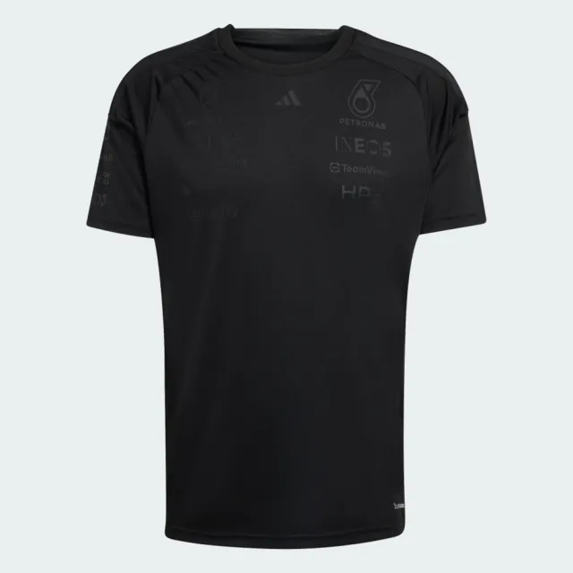 【adidas 愛迪達】Mer Lot Drjsy M 男 T恤 運動上衣 休閒短袖 黑 吸濕排汗 賽車服(KE5938)