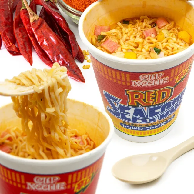 【NISSIN 日清】合味道原味系列杯麵 口味任選 三入組(海鮮味/鮮蝦味/香辣海鮮味 70g-71g)