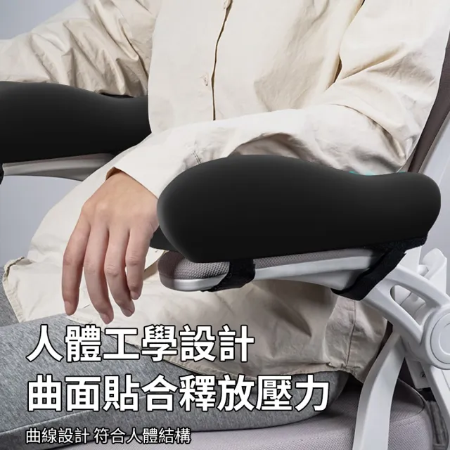 【Nil】椅子扶手增高墊 辦公座椅扶手墊 加厚護手臂枕 記憶棉手肘墊 手肘枕 護手托 支撐墊 手托墊 一對