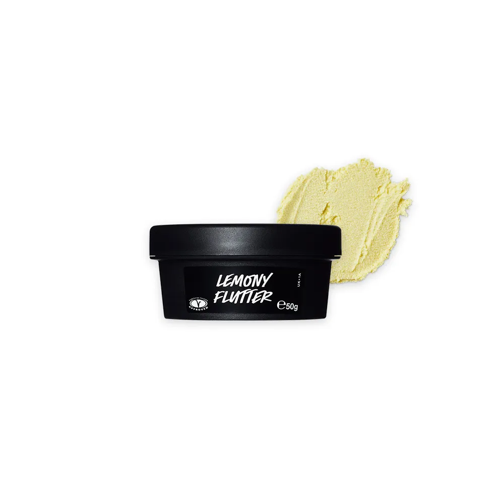 【LUSH 嵐舒】Lemony Flutter 檸檬奶油護甲霜 50g(指緣油/檸檬/酪梨/乳木果)