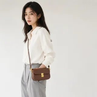 【MoonDy】雙11 送女友 側背包 便攜包 枕頭包 皮革包包 通勤包 女生包包 包包 小香風包包