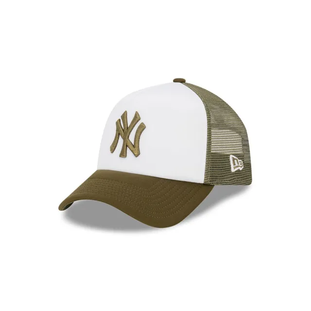 【NEW ERA】NEW ERA D593 940AF EARTHTONES WORLD SERIES 紐約洋基 白/橄欖綠 男 女 (NE60428406)
