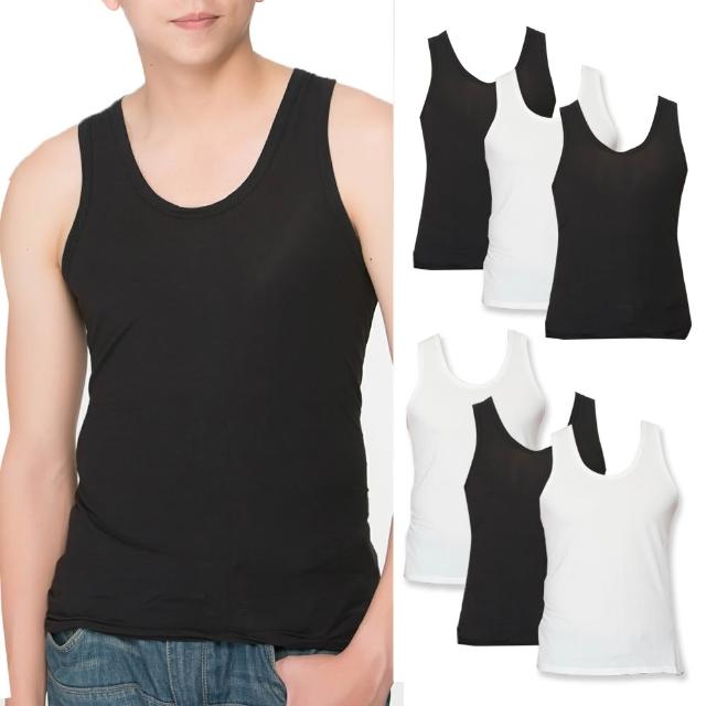 【富立金】6件組-MIT冰礦咖啡涼感輕著男背心M/L/XL(L300 吸濕排汗 涼感透氣 抑菌 消臭 台灣製)
