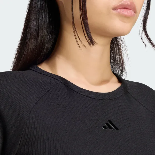 【adidas 愛迪達】DANCE 短袖上衣 T恤 女 KX6697