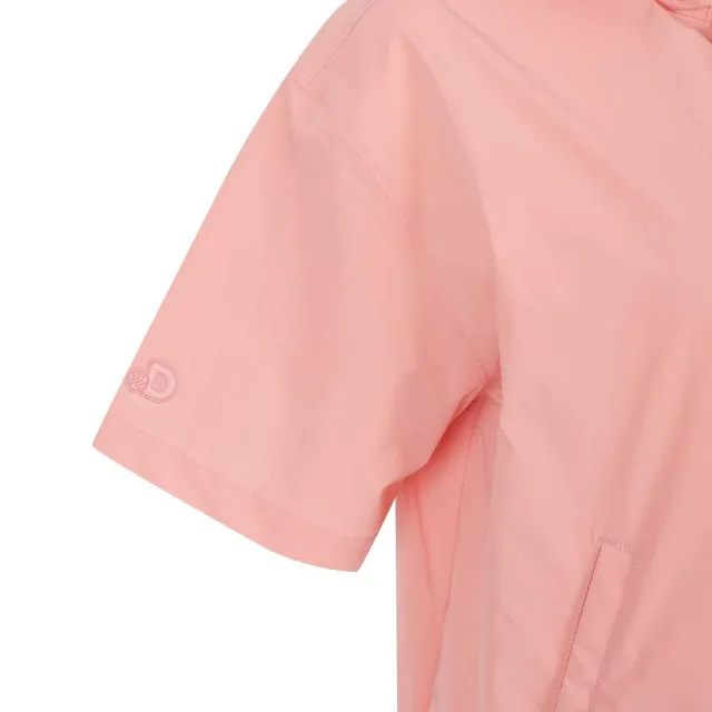 【Discovery Expedition】Freshvent 女版 輕量短袖風衣 上衣 機能 (DWTR93063-PCS)