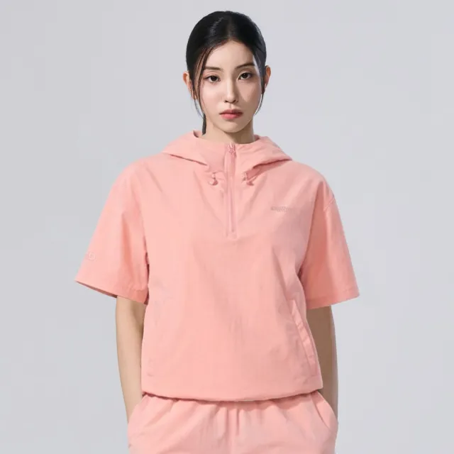 【Discovery Expedition】Freshvent 女版 輕量短袖風衣 上衣 機能 (DWTR93063-PCS)