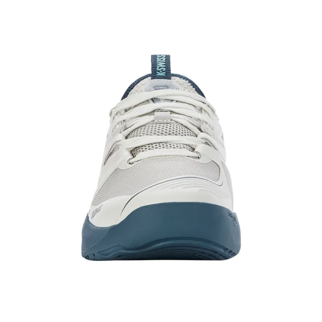 【K-SWISS】輕量進階網球鞋 匹克球鞋 SpeedTrac-男-白/藍(07392-161)