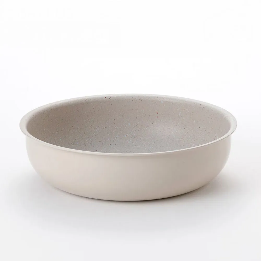 【NITORI 宜得利家居】可拆式輕量深型平底鍋 24CM TORERU3 BE(可拆式 輕量 平底鍋 鍋 TORERU)