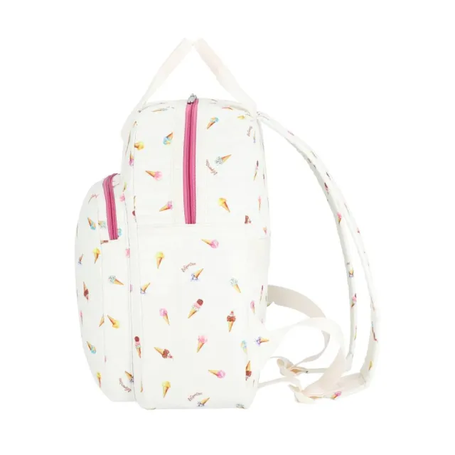 【Lesportsac】Medium E/W Backpack 旅行後背包 書包 運動背包 送禮 推薦(繽紛冰淇淋)