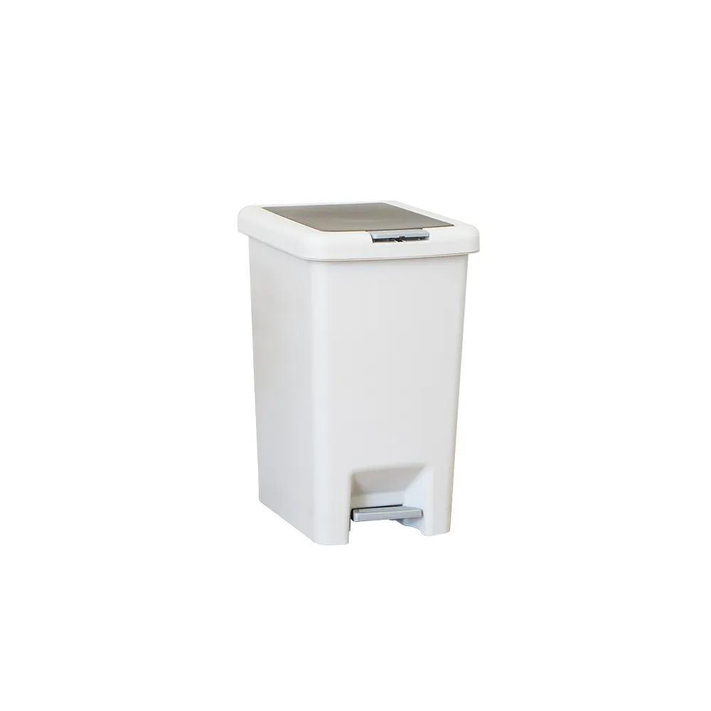【KEYWAY 聯府】雙開式垃圾桶15L-1入垃圾筒T15