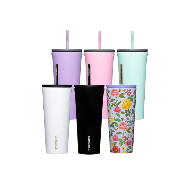 【CORKCICLE 酷仕客】三層真空吸管杯700ml(不鏽鋼保冰杯/保冷杯/環保杯/咖啡杯)