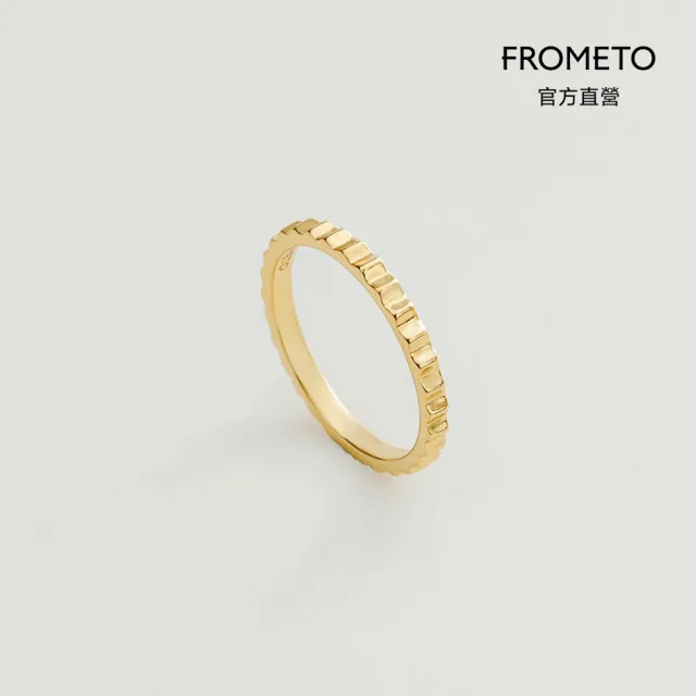 【FROMETO】細語｜全純銀戒指 贈禮盒包裝 (輕珠寶 /情人節禮物 生日禮物)
