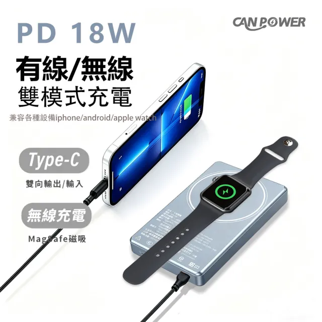 【RDi】2入組合 3C+WH雙認證 全能充磁吸無線充 半固態行動電源 防爆防燃
