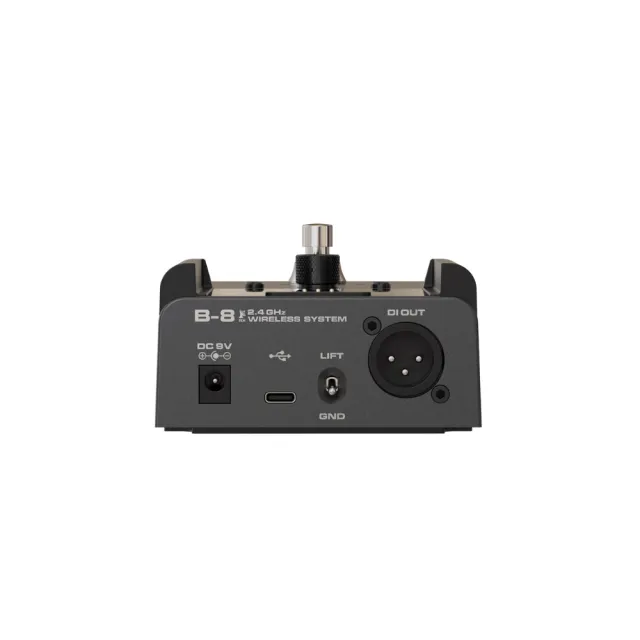 【NUX】B-8 樂器無線傳輸系統(效果器板專用/內建彩色調音器/高抗干擾/吉他貝斯適用)