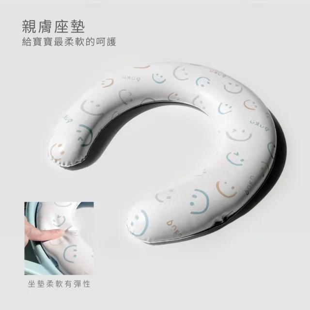 【PUKU 藍色企鵝】飛機把手學習便座