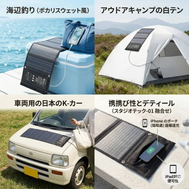 【emirai】防災電力組｜200W儲能小瓦力PRO+30W高機動太陽能板+小瓦力專屬收納袋 再贈五合一求生手環