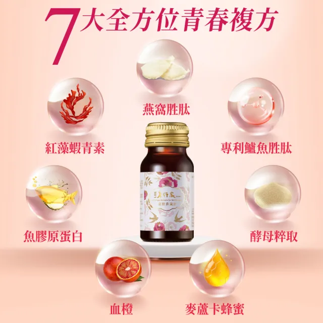 【老行家】凝粹燕窩飲禮盒(14瓶/盒)(保健禮盒/鱸魚胜肽飲)