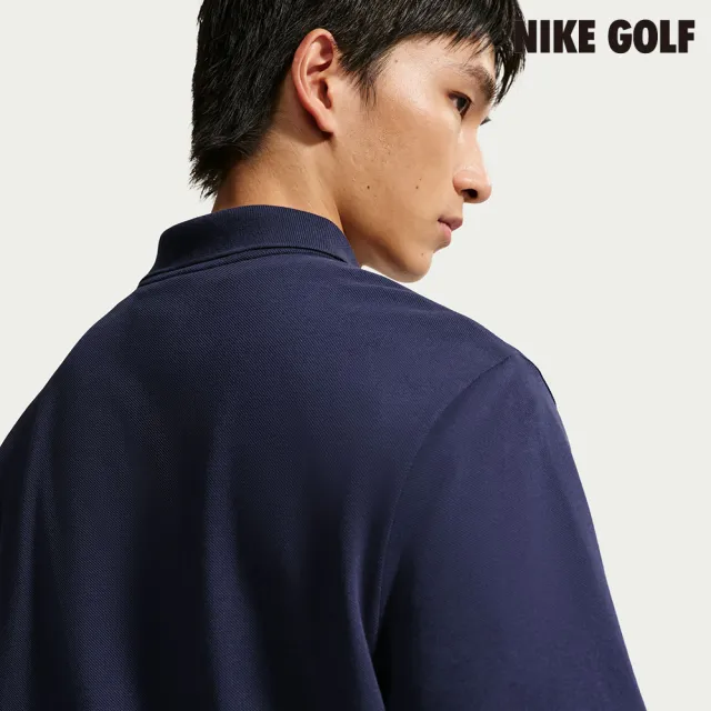 【NIKE GOLF】Nike Club 男款短袖高爾夫球衫 黑曜石色(FN3895-451)