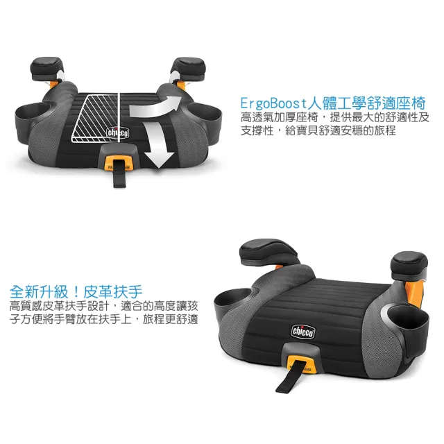 【Chicco】GoFit Plus汽車輔助增高座墊風尚版