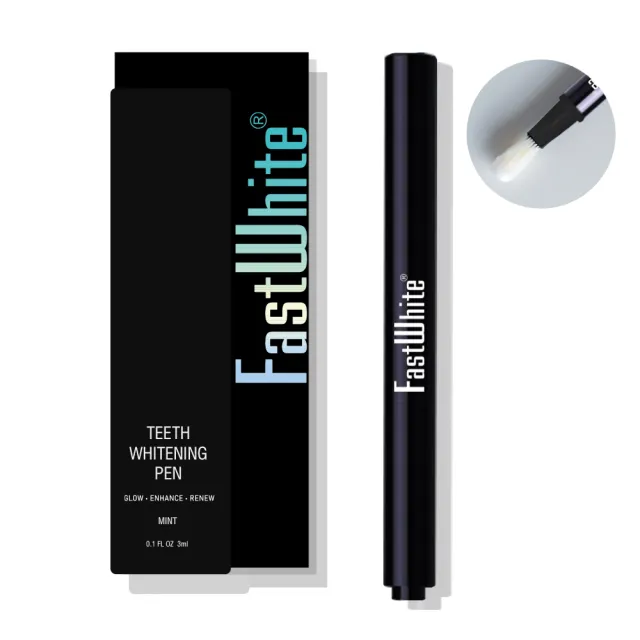 【FastWhite 齒速白】藍光牙齒亮白系統 + 隨身牙齒亮白筆 優惠組合