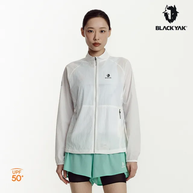 【BLACKYAK】女 TRAIL RUN防風外套(二色)春夏 登山 越野跑 輕量 防風 UPF50 可折收|FB1WJ001