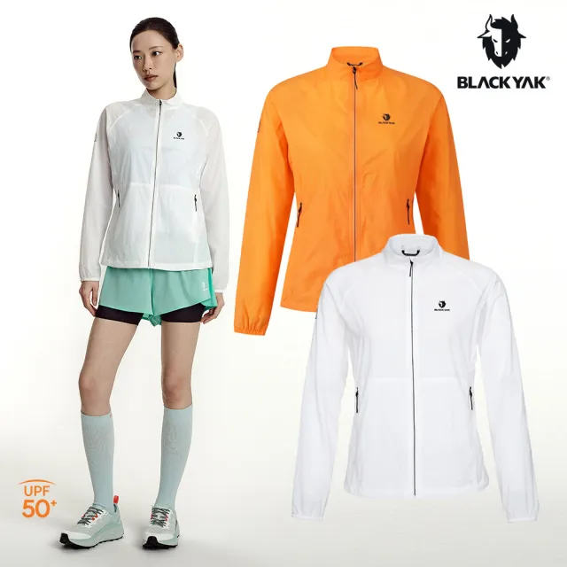 【BLACKYAK】女 TRAIL RUN防風外套(二色)春夏 登山 越野跑 輕量 防風 UPF50 可折收|FB1WJ001