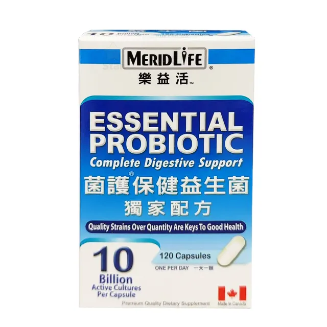 【Star 星】樂益活 菌護® 保健益生菌 食品 120顆(每日補充好菌 維持健康菌叢生態)