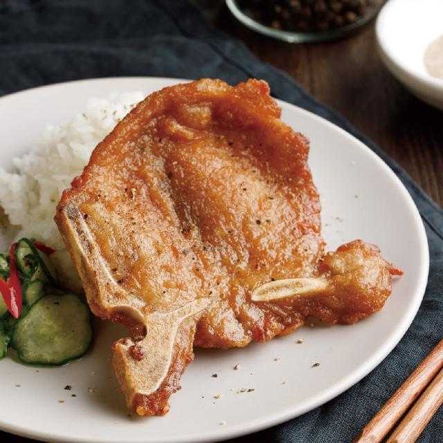 【台畜】經典香酥炸排骨18片組＋加贈2片(90g/片)