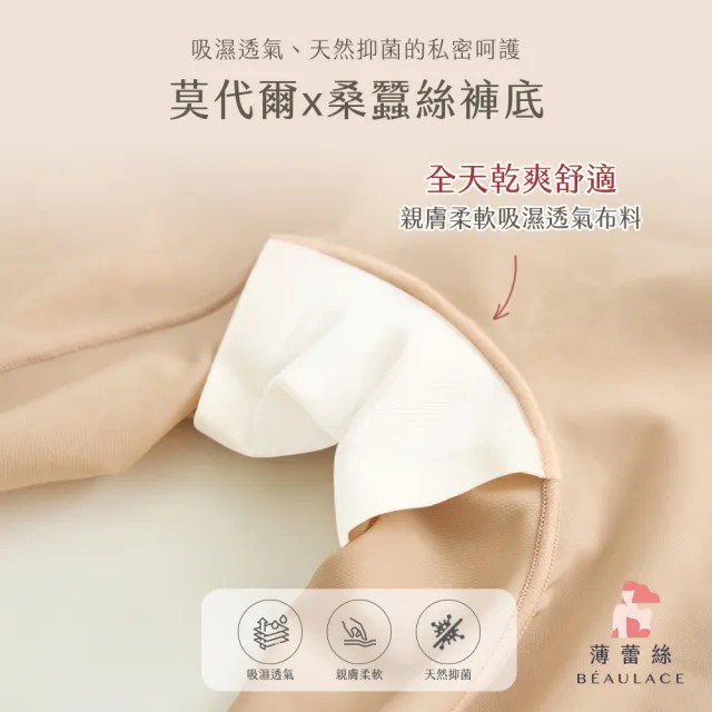 【beaulace 薄蕾絲】2件組-瞬涼收腹提臀褲 輕透雕塑(輕中塑)