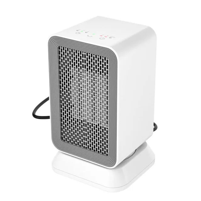 桌上型電暖器(三檔冷暖搖頭定時)