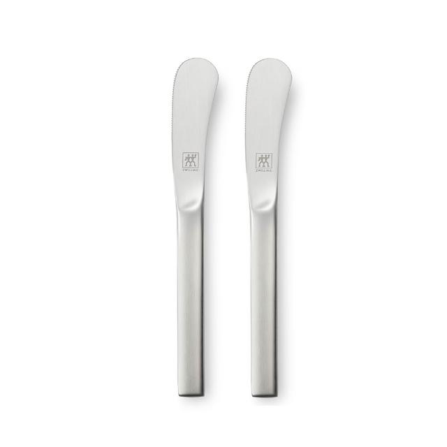 【ZWILLING 德國雙人】Minimale古典工業風奶油刀2件組(德國雙人牌集團官方直營)
