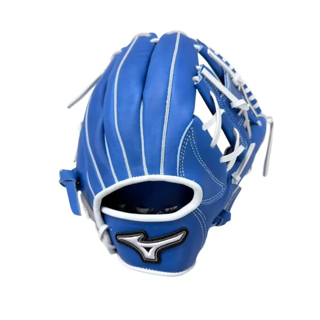 【MIZUNO 美津濃】DIAMONDABILITY棒球手套內野工字檔11.5吋寶藍(1ATGH26503 22)
