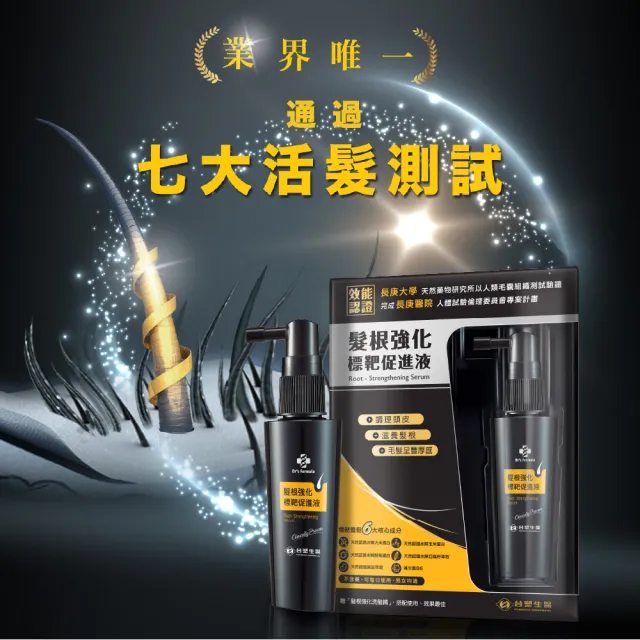 【Dr’s Formula 台塑生醫】髮根標靶健髮洗髮精580g+促進液養護組