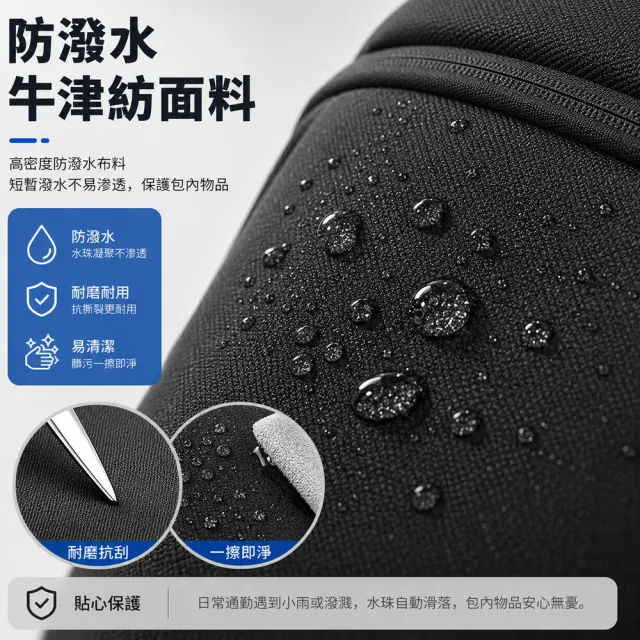 【希賽德】輕量休閒後背包 防水後背包 多功能通勤背包 運動背包 男 女 電腦後背包 後背公事包(防盜後背包)