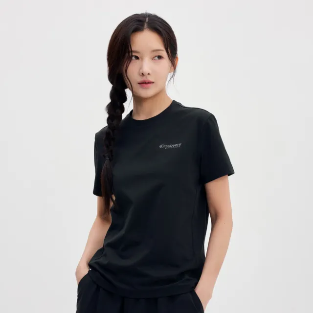 【Discovery Expedition】Everdeen 女版小Logo短袖T恤 (DWRS64053-BKS)