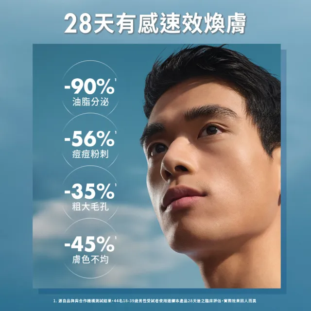 【Biotherm 碧兒泉】長效控油煥膚凝膠 50ml(BIOTHERM男性保養)
