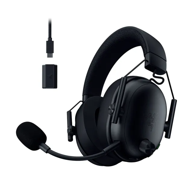 【Razer 雷蛇】黑鯊 BlackShark V3 無線電競耳麥 - 黑色