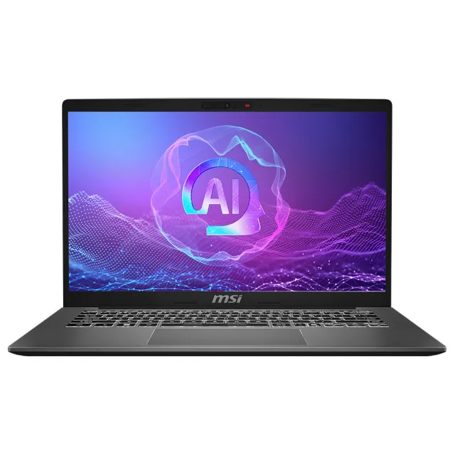 【MSI 微星】▲特仕版 14吋 商務筆電(Modern A14 AI+ F3HMG-026TW/Ryzen AI 5 330/16G/512G SSD/Win11/灰)