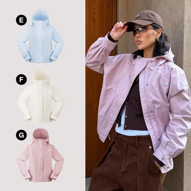 【The North Face】中性款DRYVENT防水防風 機能衝鋒衣外套 (多款任選)